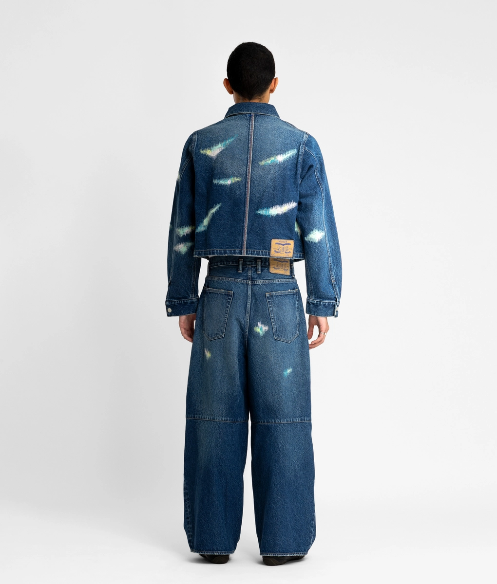 Shinyakozuka - DAMAGED ORDINARY FRENCH WORKER JACKET - VegNonVeg