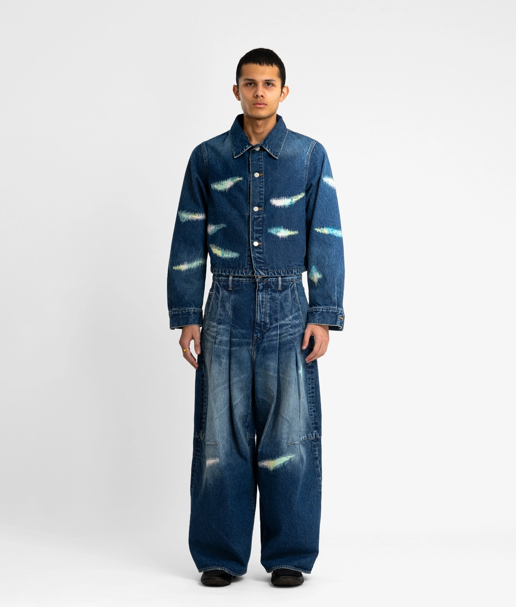 Shinyakozuka - DAMAGED ORDINARY CITY BAGGY PANT - VegNonVeg