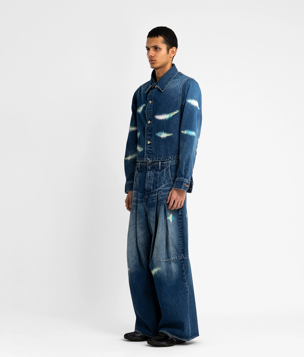 Shinyakozuka - DAMAGED ORDINARY CITY BAGGY PANT - VegNonVeg
