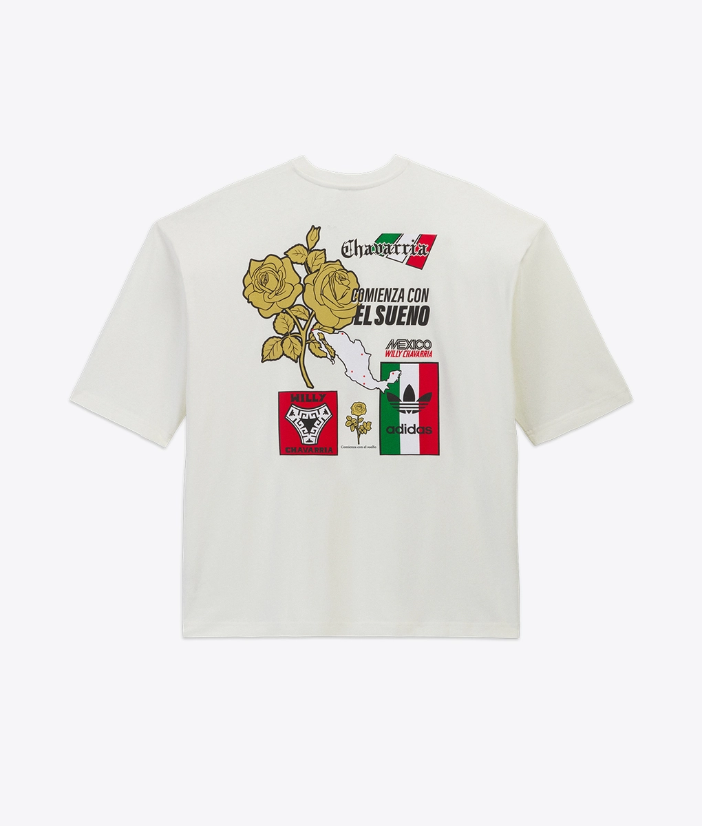 Adidas Originals - X WILLY CHAVARRIA GRAPHIC TEE - VegNonVeg