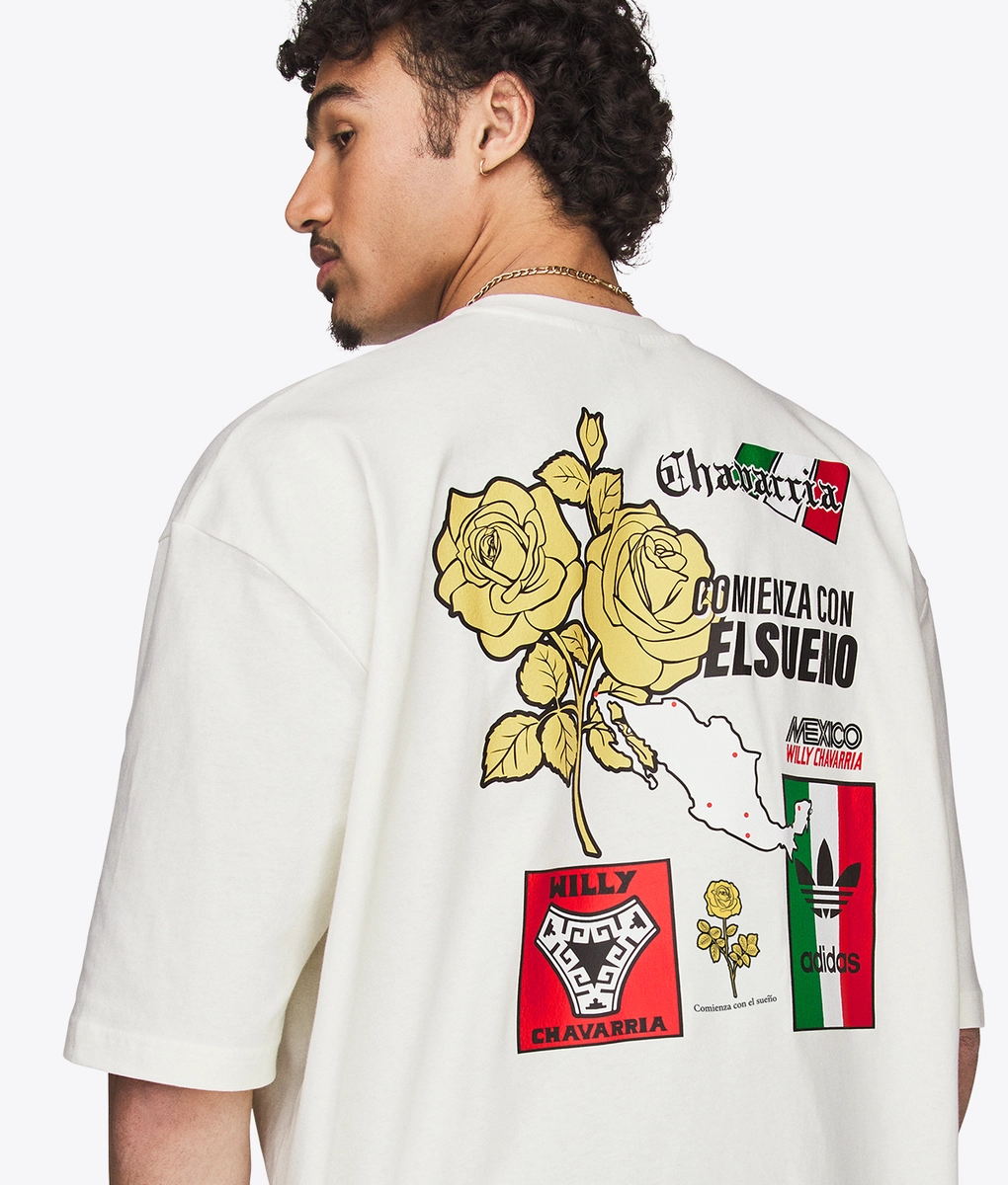 Adidas Originals - X WILLY CHAVARRIA GRAPHIC TEE - VegNonVeg