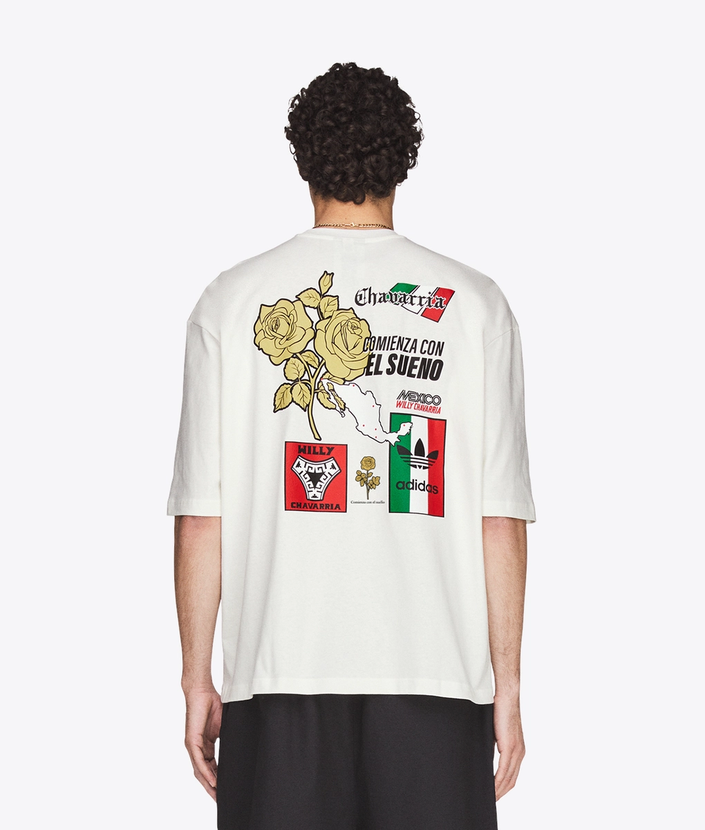 Adidas Originals - X WILLY CHAVARRIA GRAPHIC TEE - VegNonVeg
