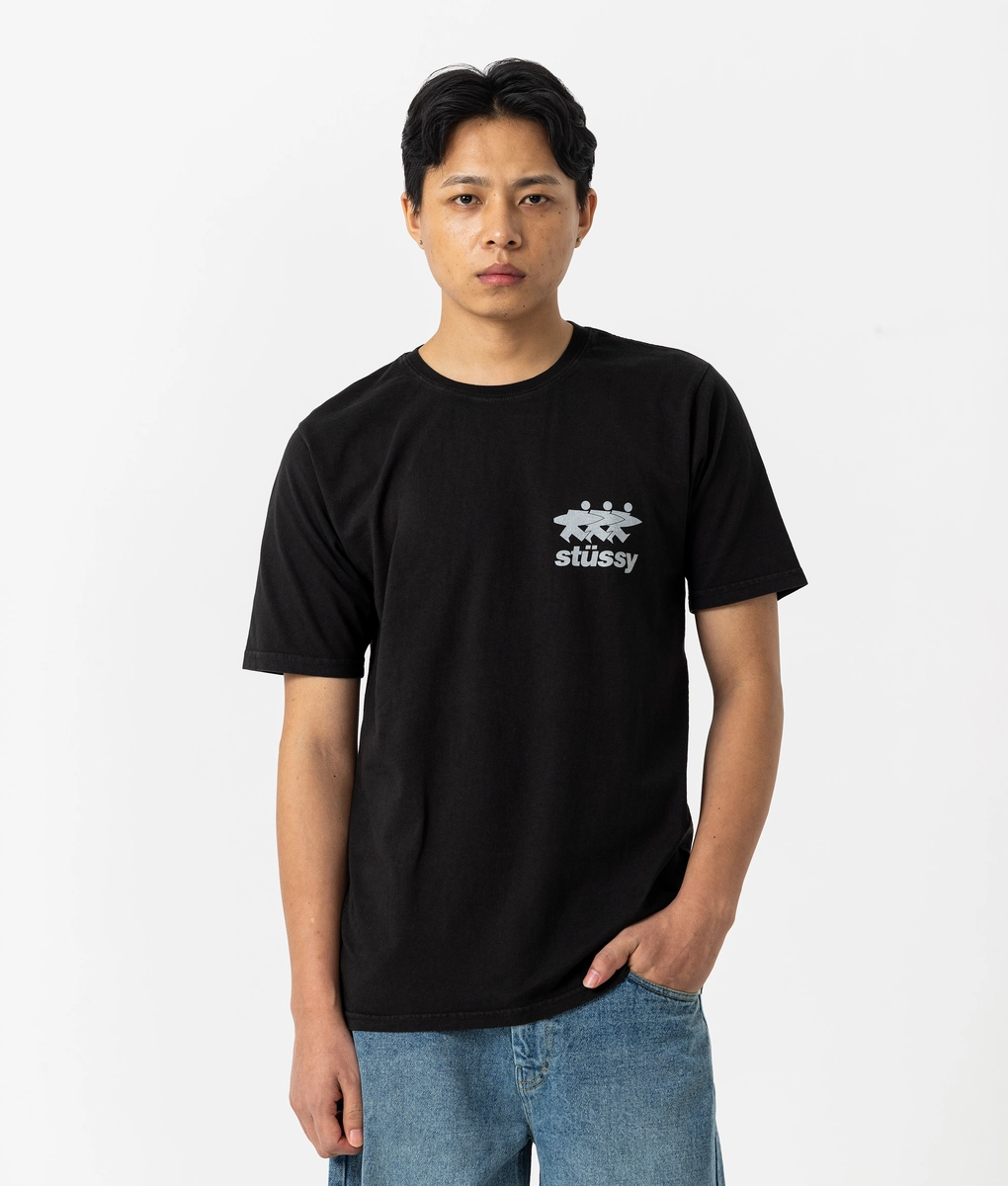 Stüssy - PIGMENT DYED SURF WALK TEE - VegNonVeg
