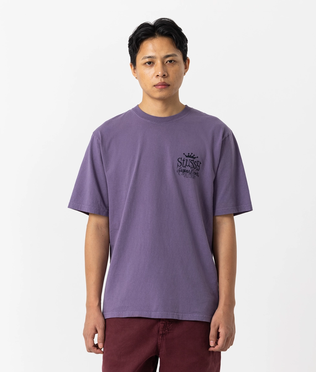 Stüssy - PIGMENT DYED BEACH HOUSE TEE - VegNonVeg