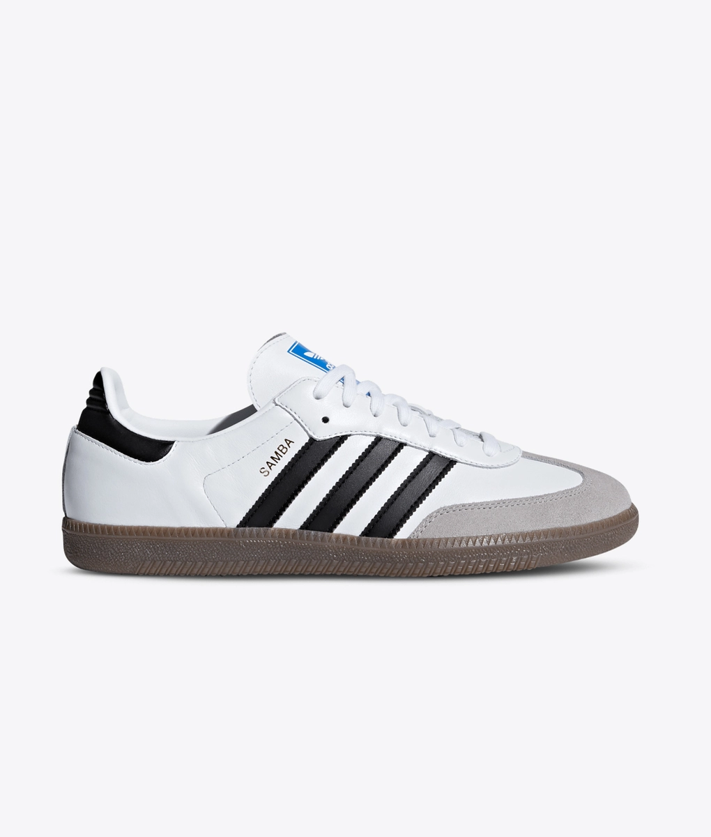 Adidas Originals - ADIDAS ORIGINALS SAMBA OG CLOUD WHITE/CORE BLACK-CLEAR  GRANITE l BUY Unisex Sneakers Online at VegNonVeg - VegNonVeg