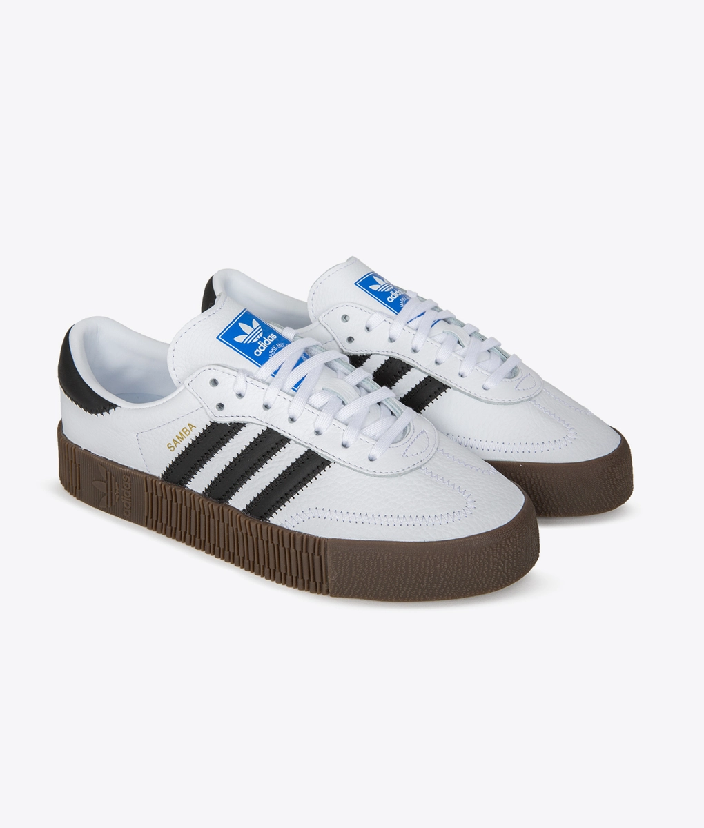 [ADIDAS]★Samba Rose White Black Gum★AQ1134★22CM~30CM★ adidas Sambarose White Black Gum (Women's) - AQ1134 - US