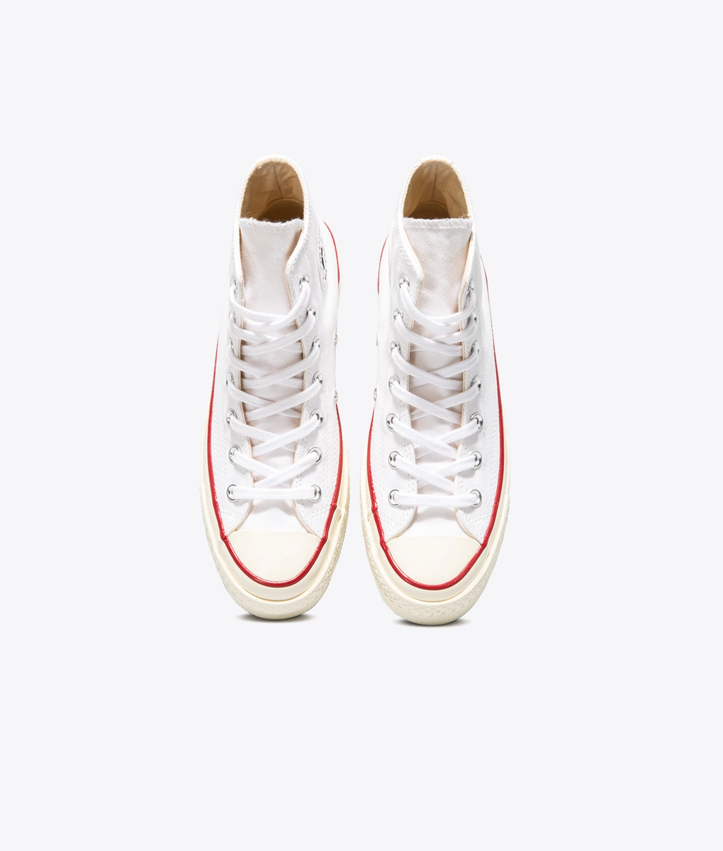 Converse - CONVERSE CHUCK 70 HIGH VINTAGE CANVAS WHITE/GARNET