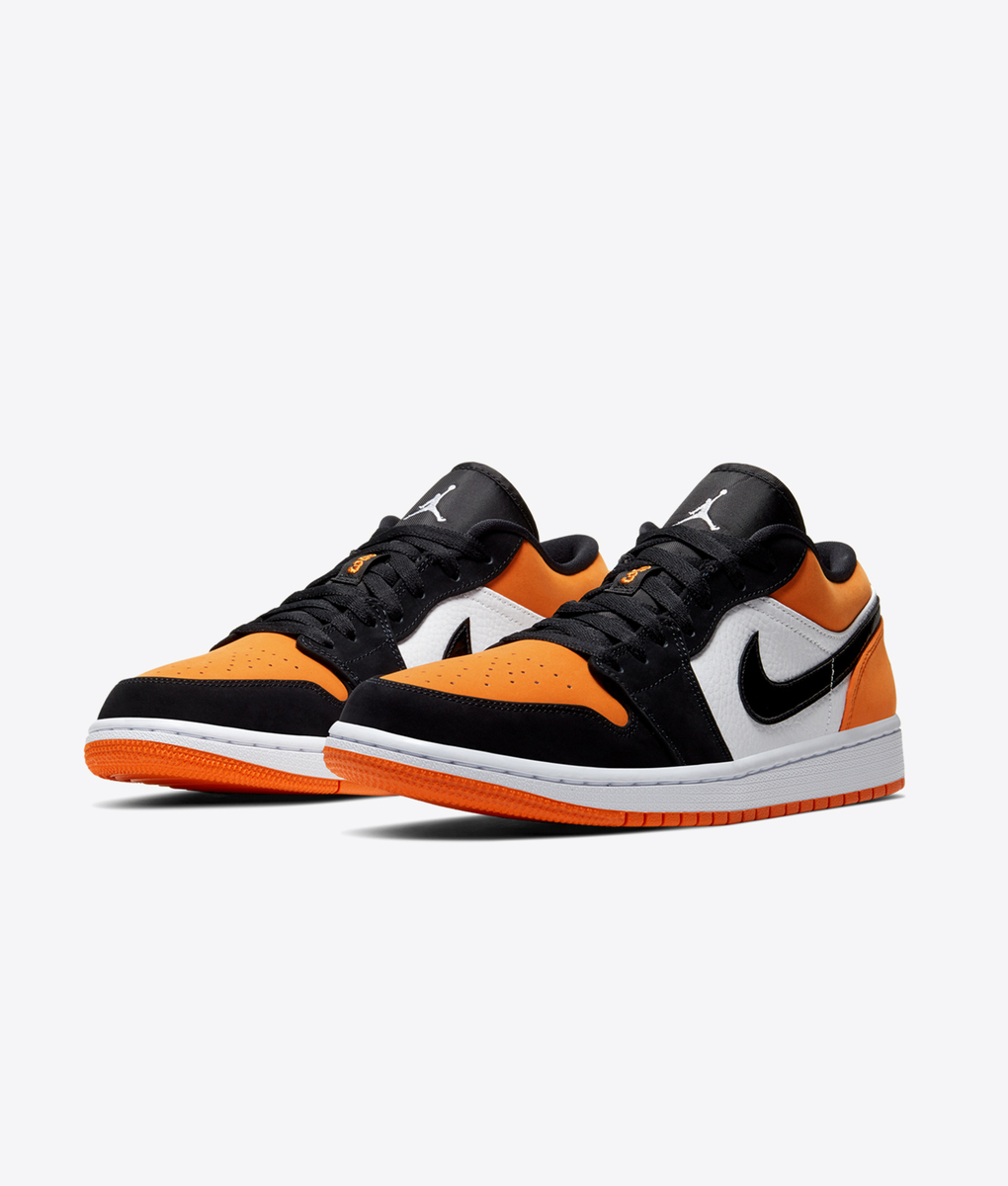 国内配送 NIKE AIR JORDAN 1 LOW BLACK/STARFISH-WHITE-SAIL Jordan - 1 - VegNonVeg