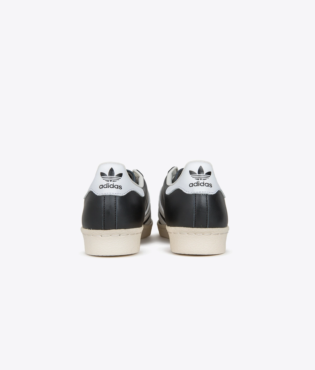 靴 adidas SUPERSTAR 80'S G61069 adidas Superstar 80s 'Black' G61069