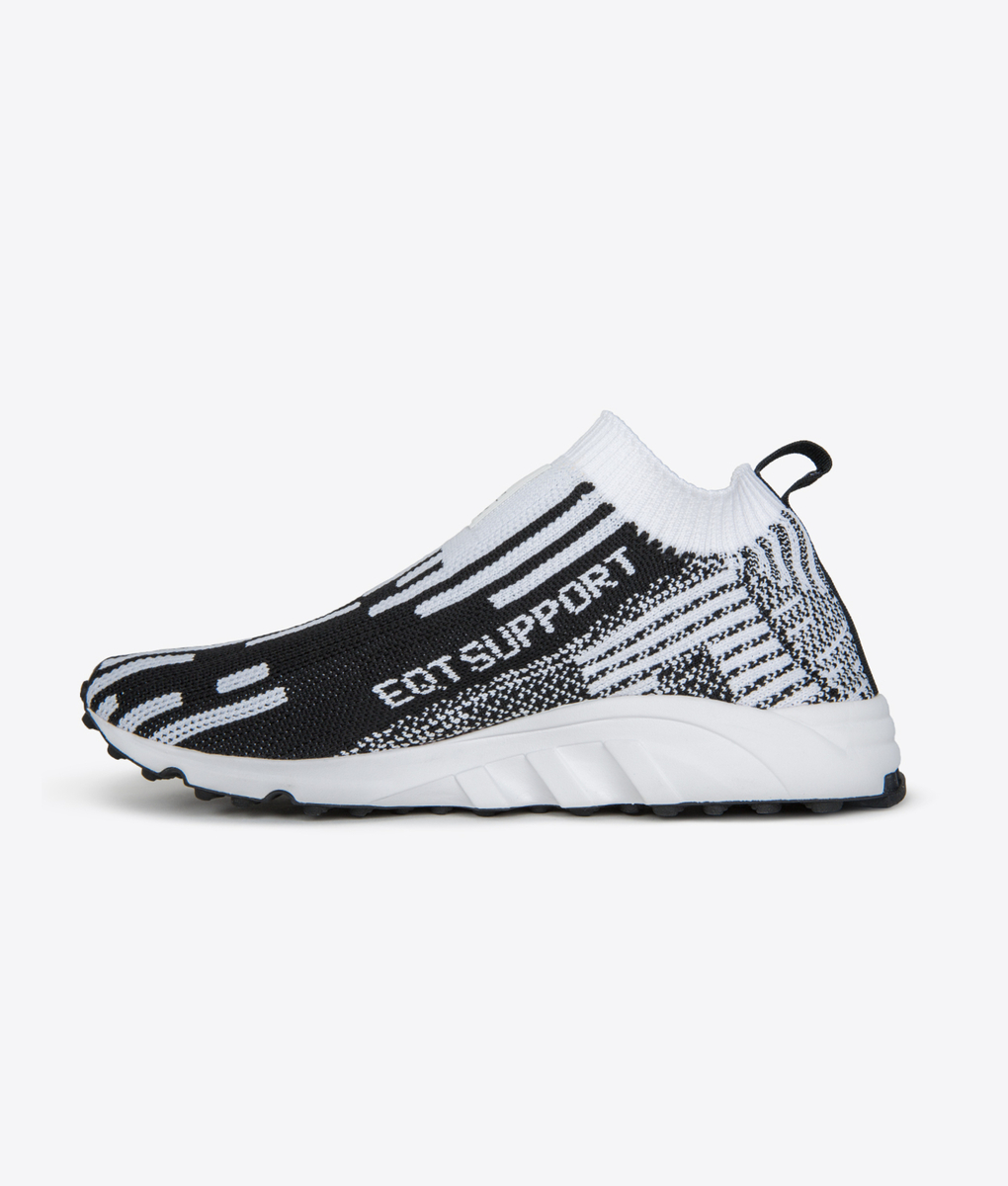 adidas originals eqt support pk trainers in black b37524