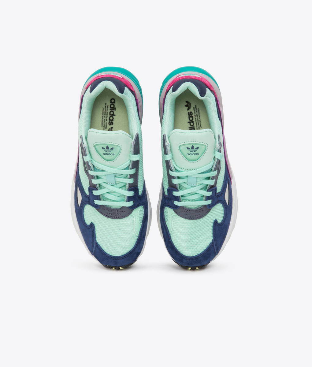 Adidas Originals - Falcon W 'MINT/COLLEGIATE NAVY' - VegNonVeg Adidas Originals - Falcon W 'MINT/COLLEGIATE NAVY' - VegNonVeg