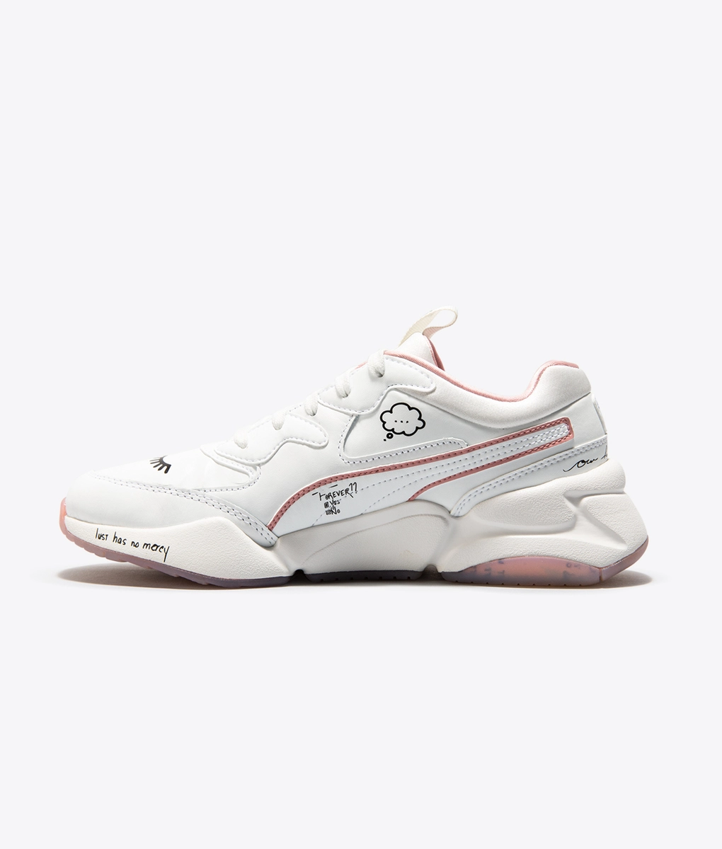 Puma - Nova Sue Tsai 'Bright White-Bright White' - VegNonVeg