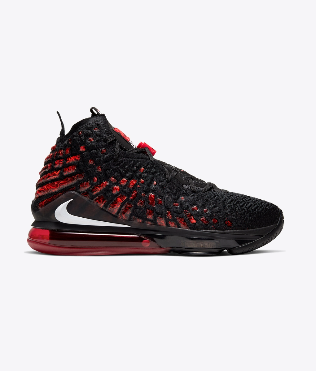 NIKE - LEBRON XⅦ NIKE LEBRON XVII 18 LOW NEON NIGHTS FIREBERRY SIZE MEN'S 10