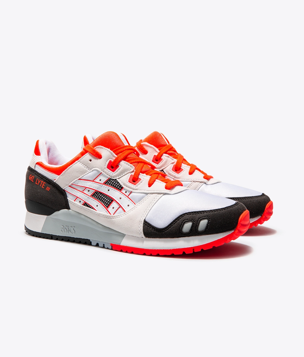 asics gel lyte iii og flash coral