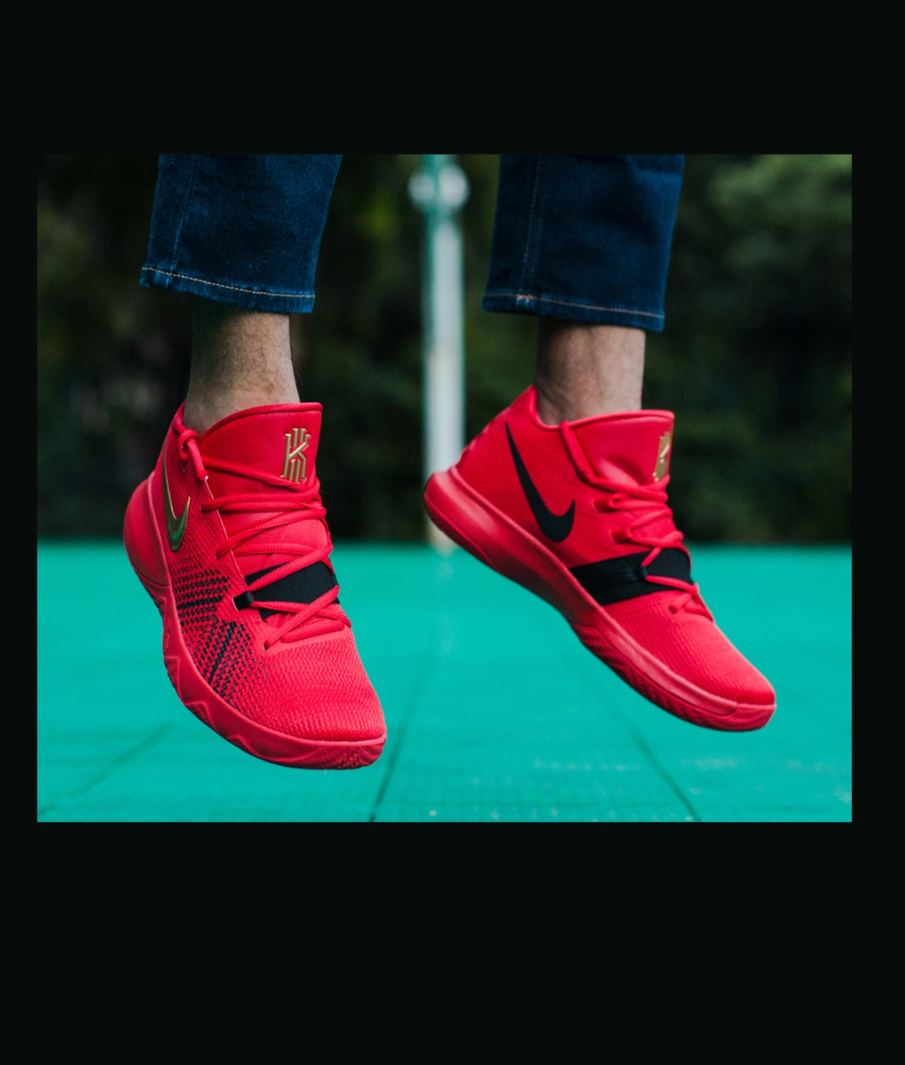 kyrie flytrap red and gold