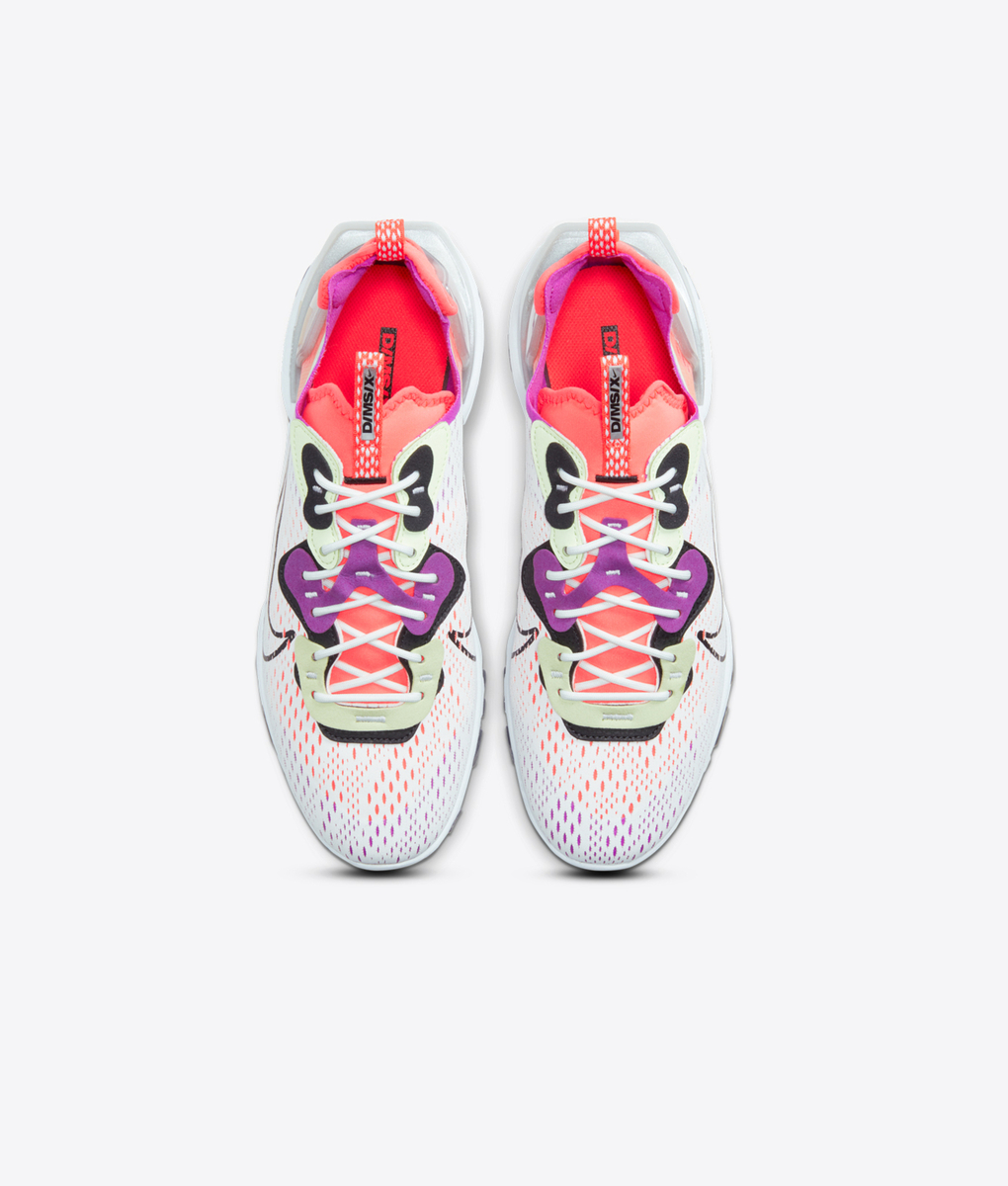 nike react vision summit white pink