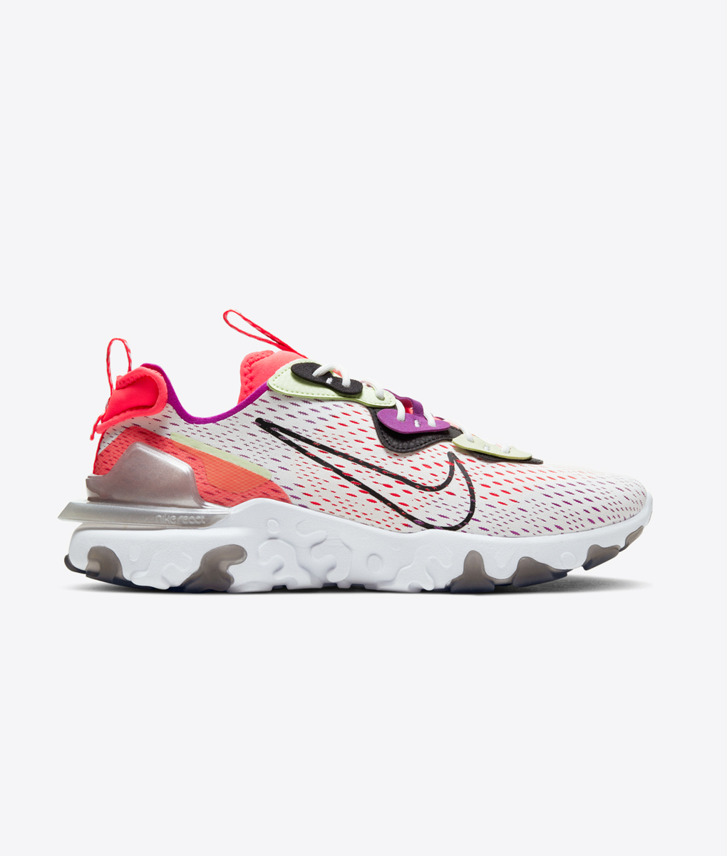 nike react vision barely volt pink