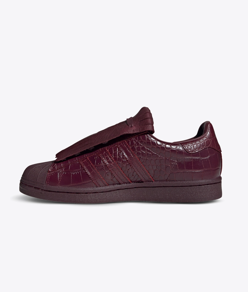Adidas Originals - SUPERSTAR FR W 'MAROON/MAROON/GOLDMT' - VegNonVeg