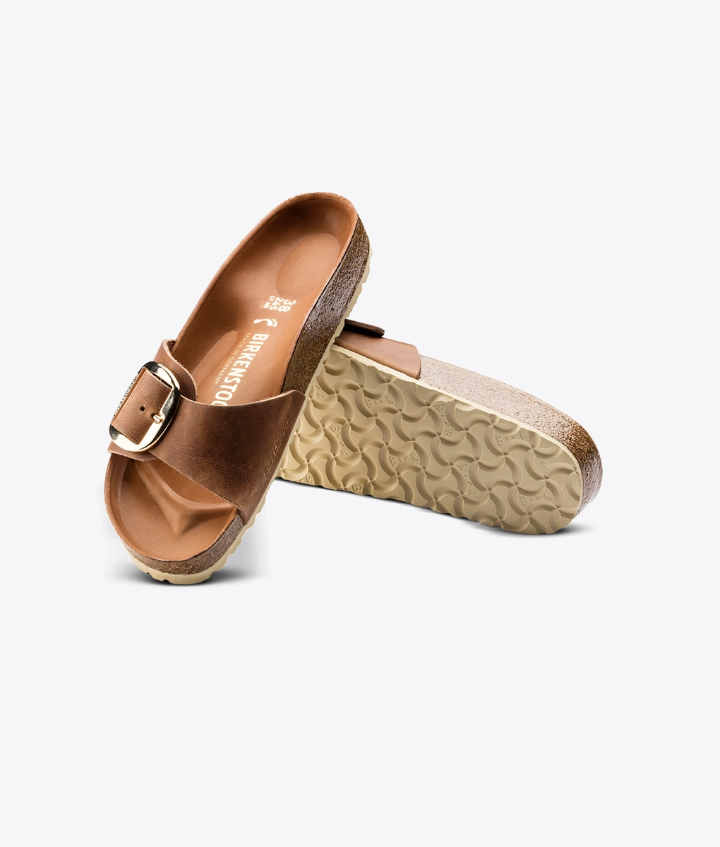 Birkenstock - Buy Birkenstock MADRID BIG BUCKLE OILED LEATHER