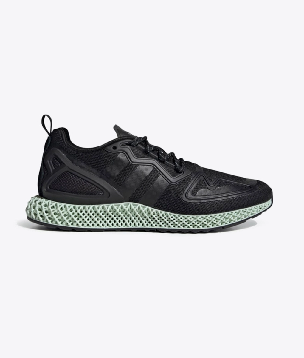 Adidas Originals - ZX 2K 4D 'CBLACK' - VegNonVeg