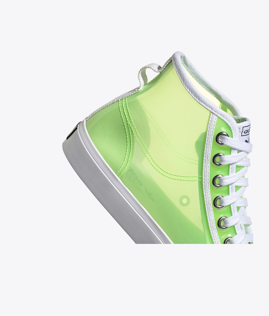 大人気☆Original Nizza Hi White Rainbow Adidas nizza white junior new arrivals