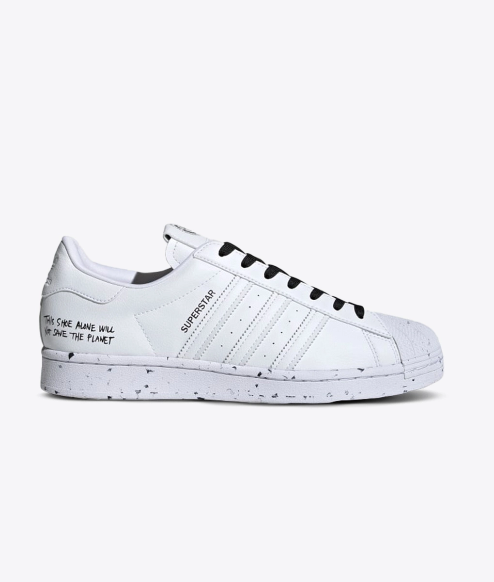 Adidas Originals - SUPERSTAR VEGAN 'CLOUD WHITE / CLOUD WHITE / CORE BLACK'  - VegNonVeg