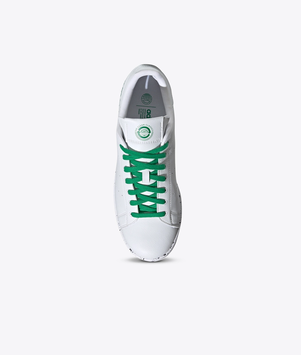 Adidas Originals - STAN SMITH VEGAN 'FTWWHT/FTWWHT/GREEN' - VegNonVeg