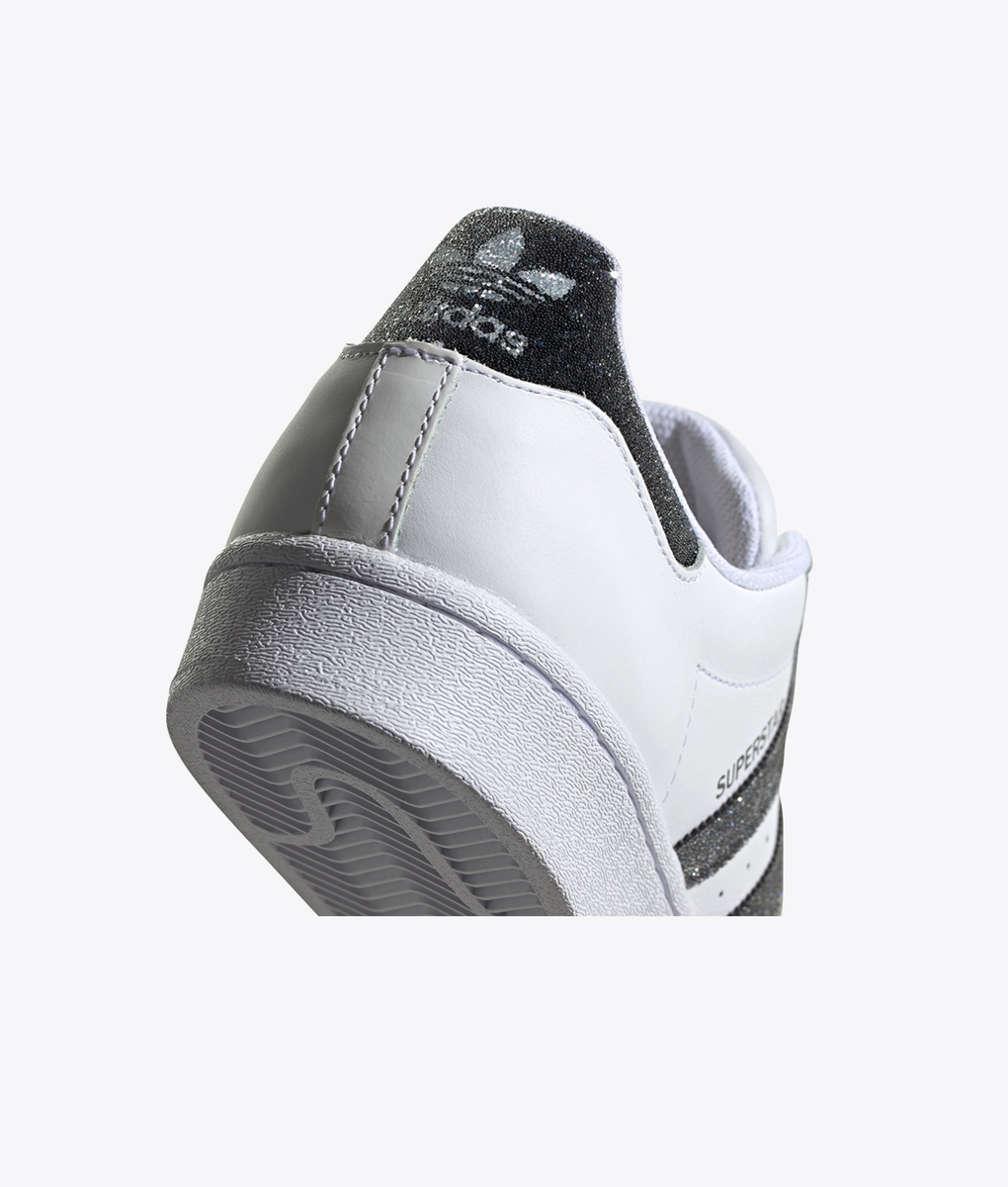 Adidas Originals - SWAROVSKI CrYstal SUPERSTAR 'ftwr White/core  Black/silver Met' - VegNonVeg