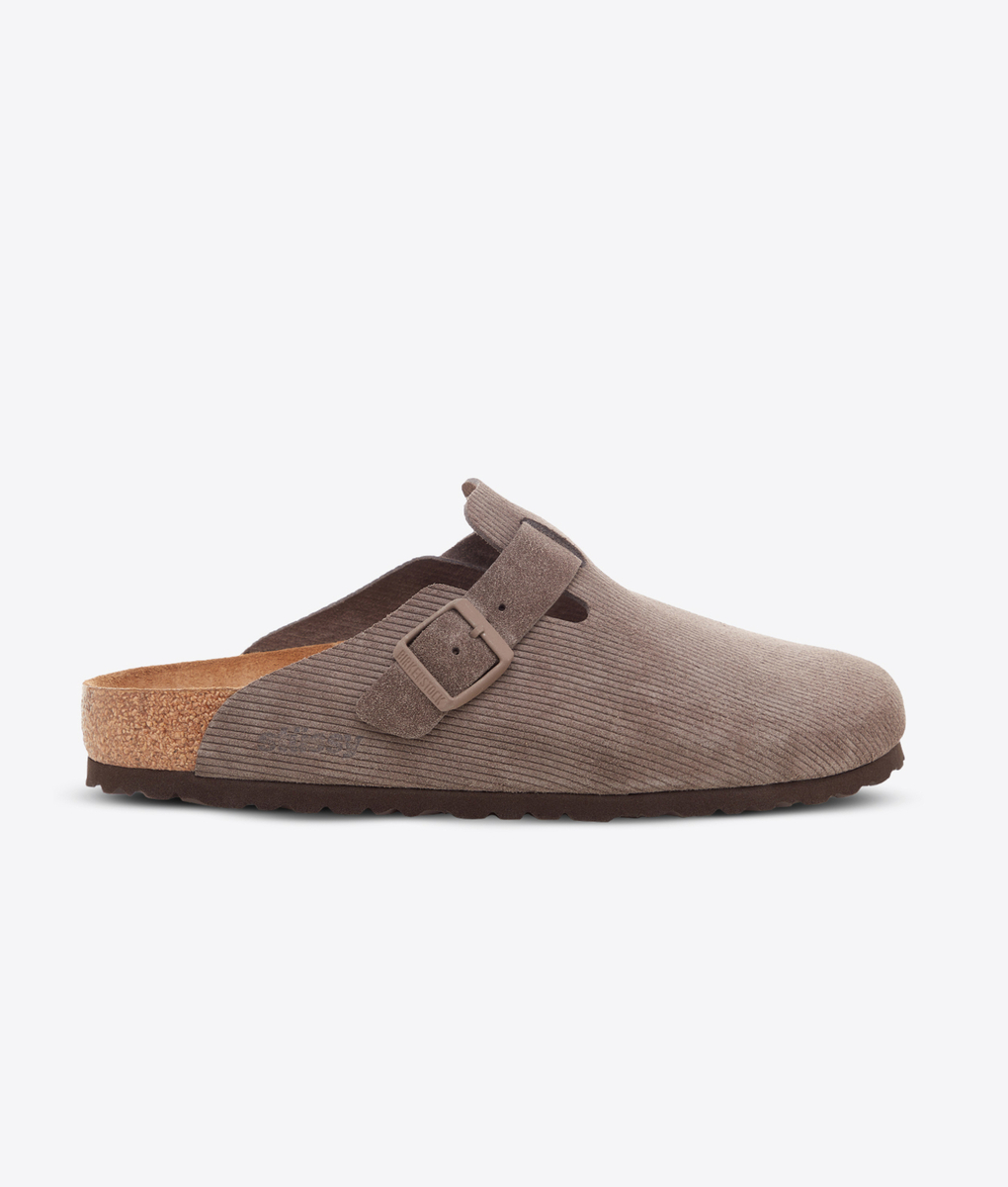 Birkenstock Stussy x Boston Caramel Soft Footbed Unisex