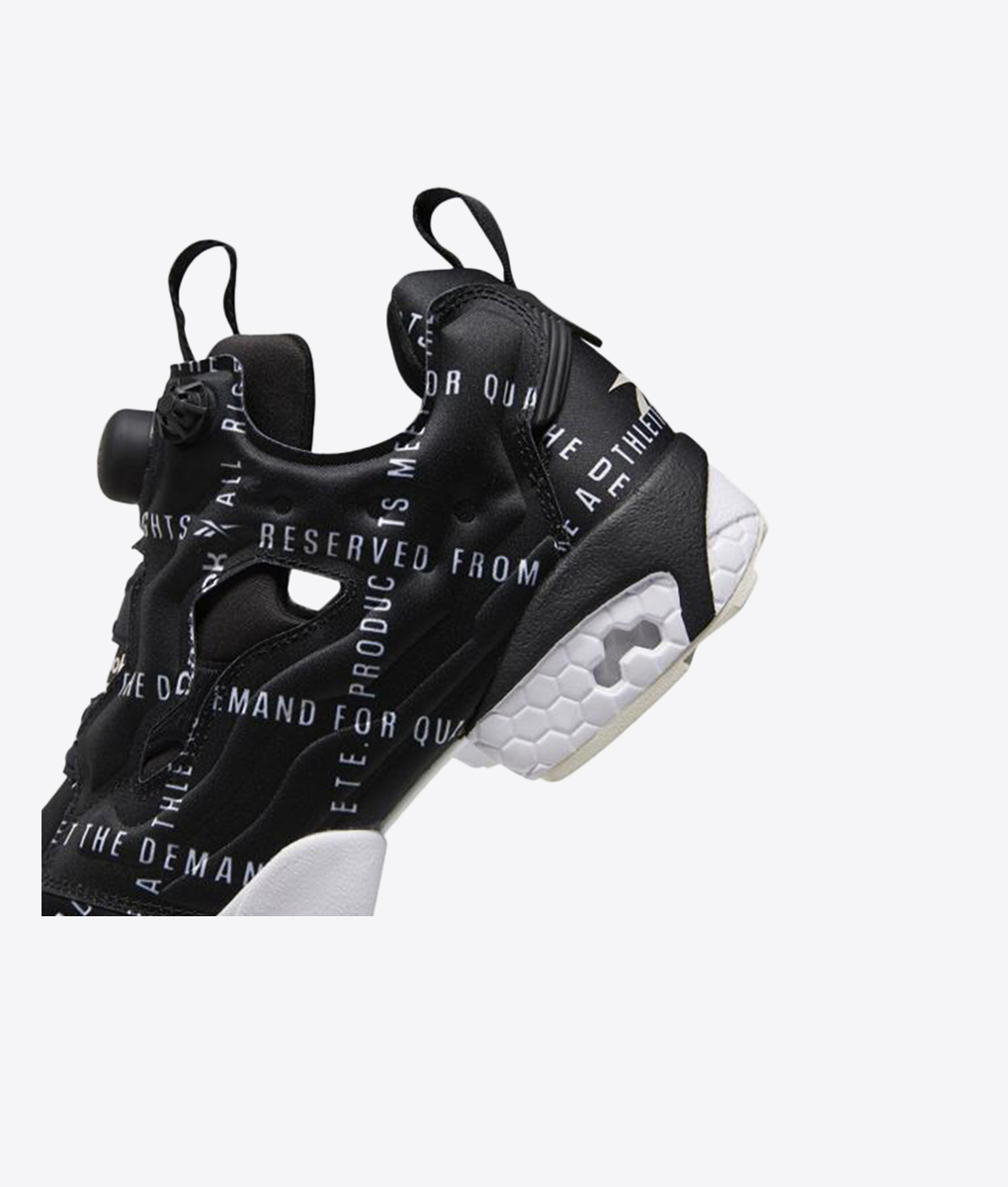 REEBOK - INSTAPUMP FURY 'black/white/moondust Met' - VegNonVeg