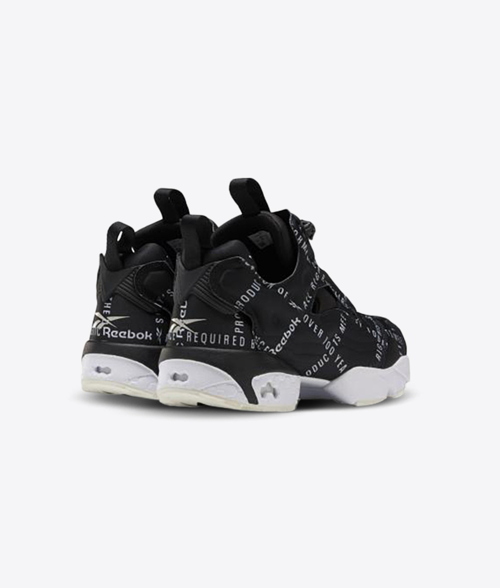 REEBOK - INSTAPUMP FURY 'black/white/moondust Met' - VegNonVeg
