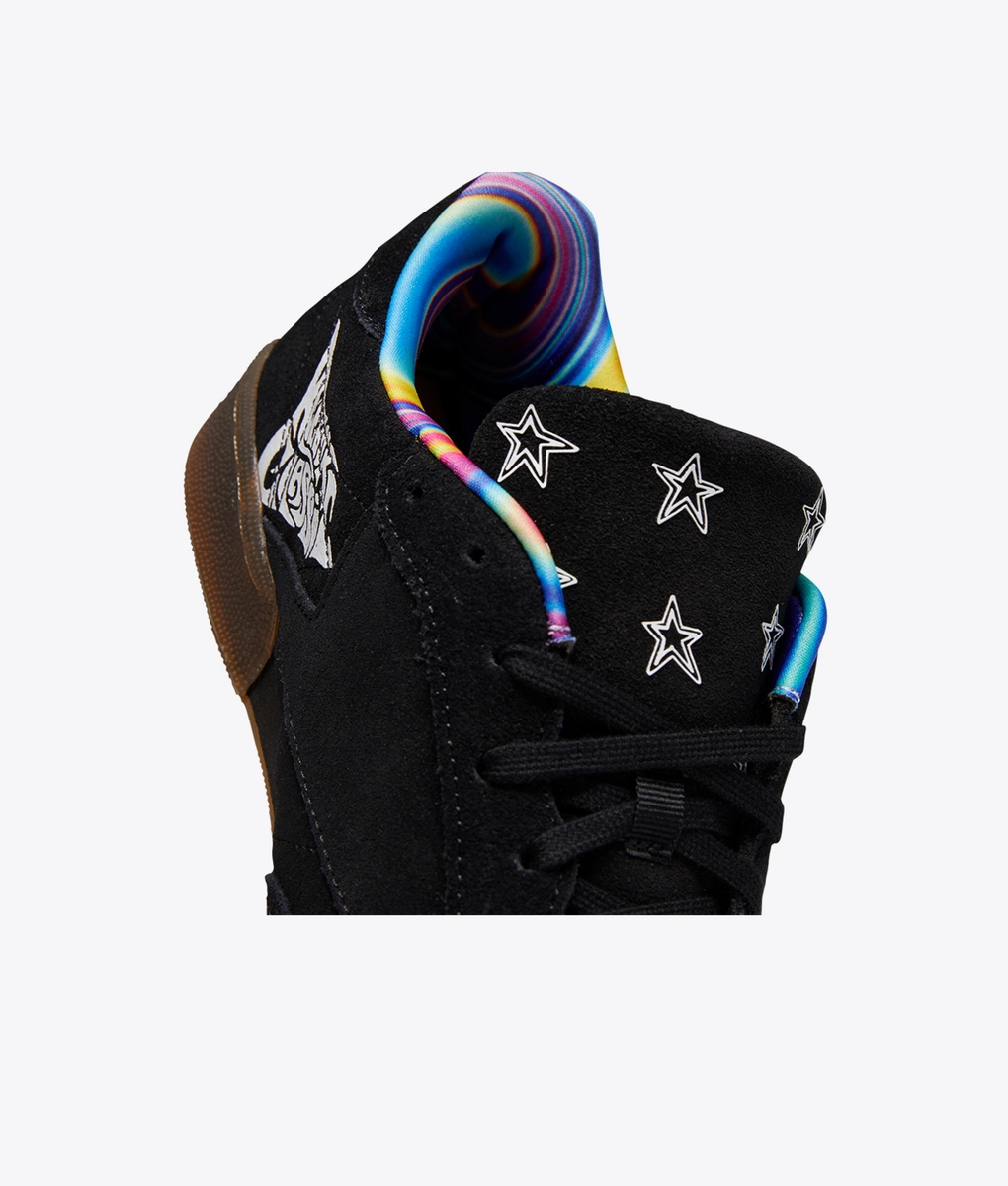 REEBOK - CLUB C 85 'BLACK/FTWWHT/RBKLE5' - VegNonVeg