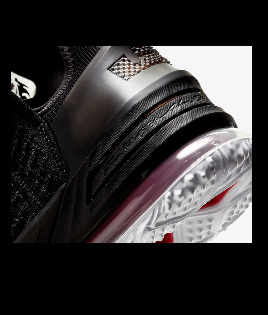 Nike - LEBRON XVIII 'BLACK/WHITE' - VegNonVeg