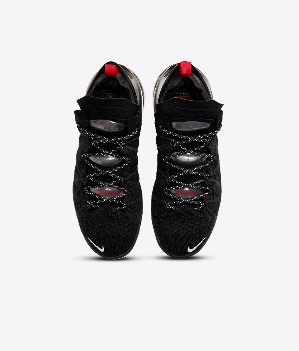 Nike - LEBRON XVIII 'BLACK/WHITE' - VegNonVeg