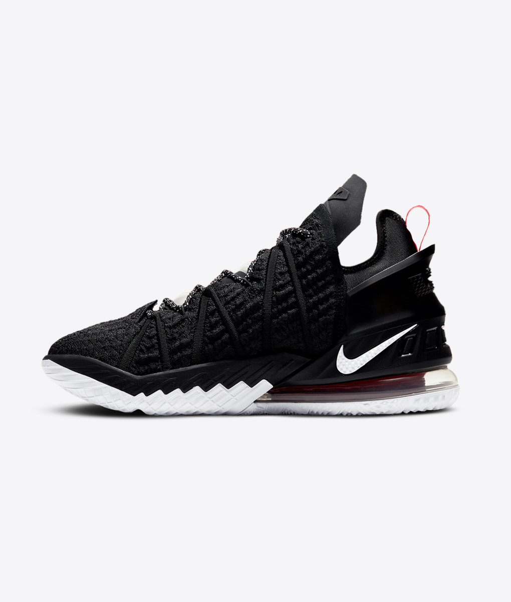 Nike - LEBRON XVIII 'BLACK/WHITE' - VegNonVeg