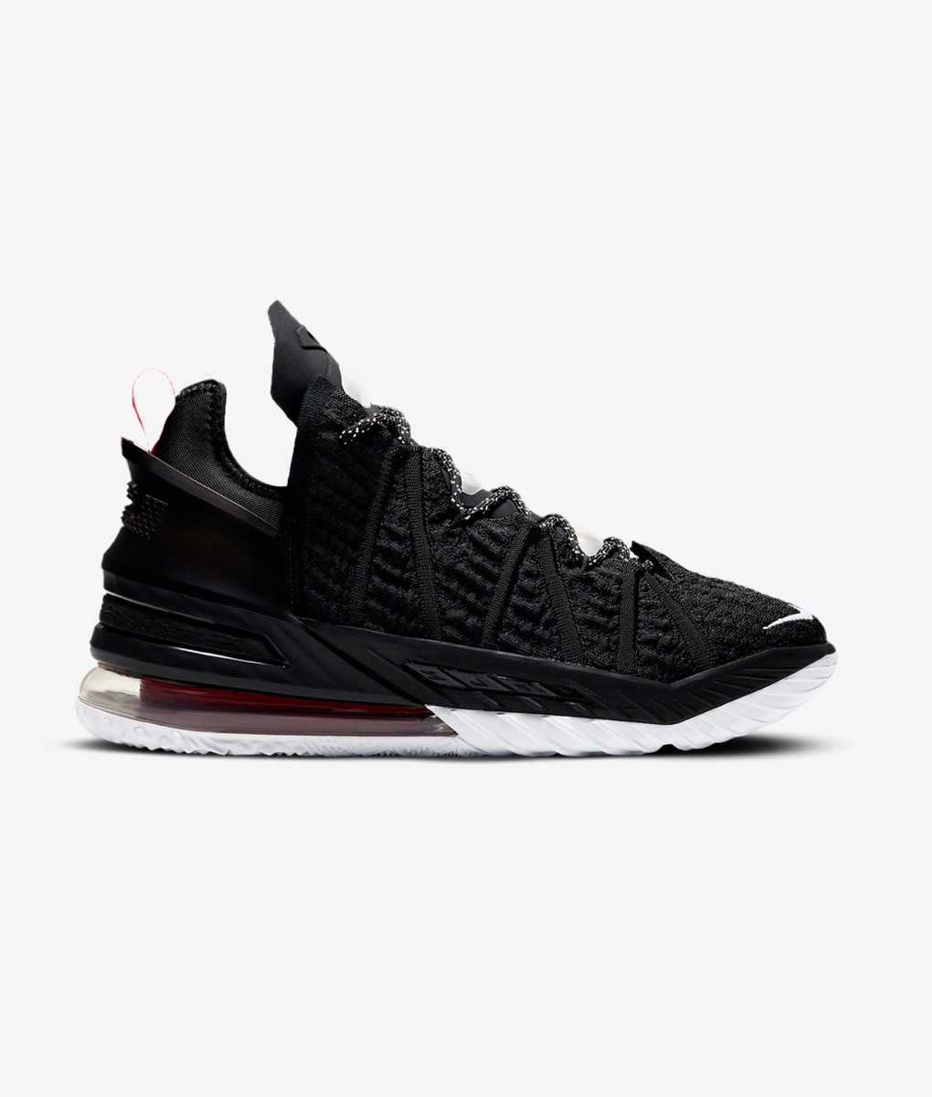 Nike - LEBRON XVIII 'BLACK/WHITE' - VegNonVeg