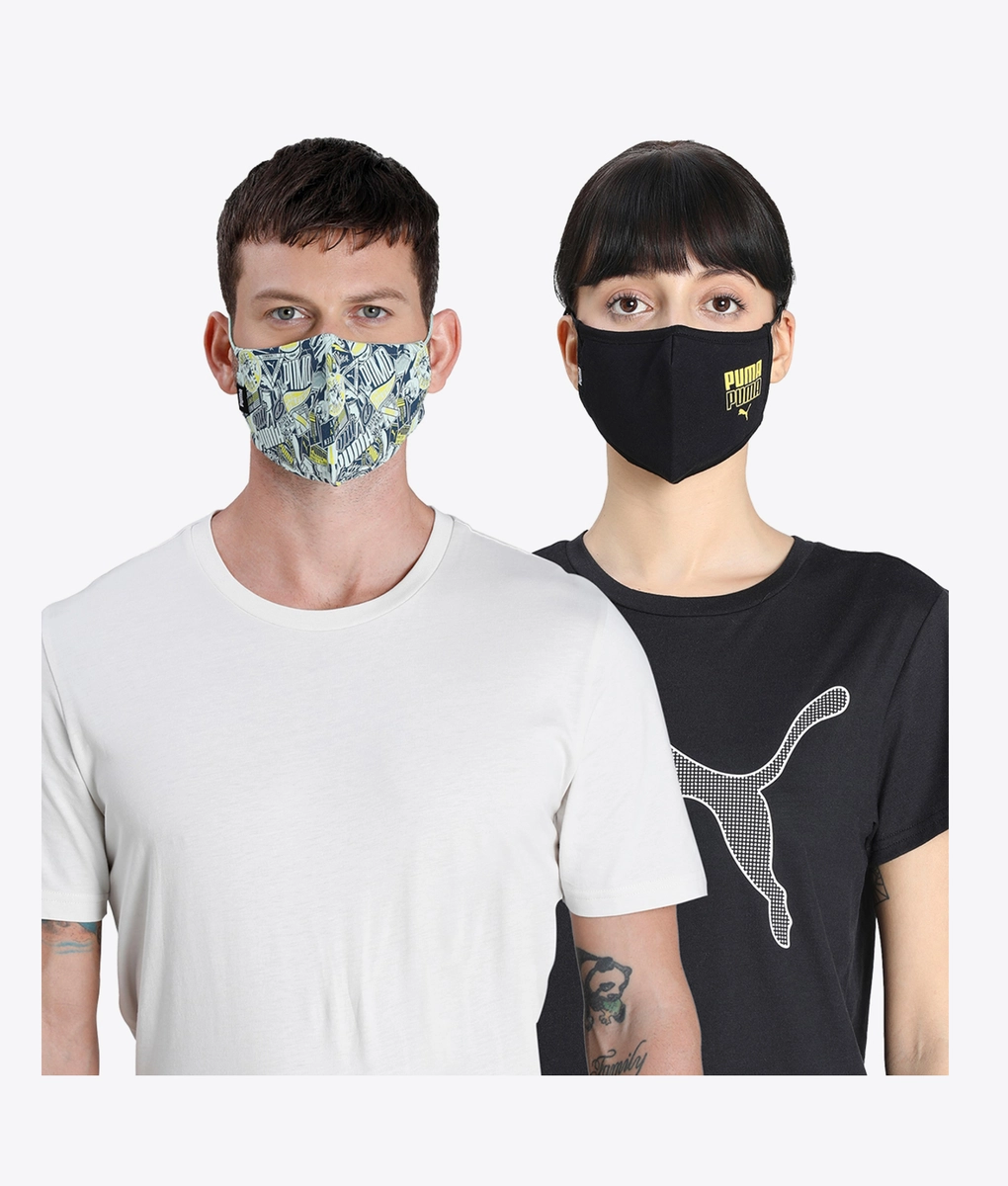 Puma - Puma Face Mask Ii Set Of 2 In Adults - VegNonVeg