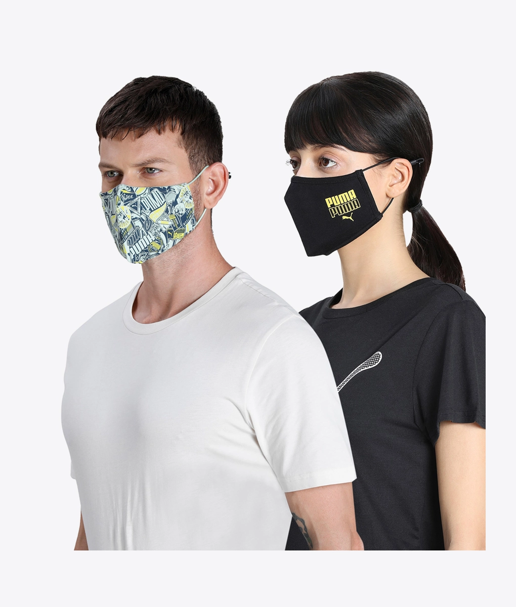 Puma - Puma Face Mask Ii Set Of 2 In Adults - VegNonVeg