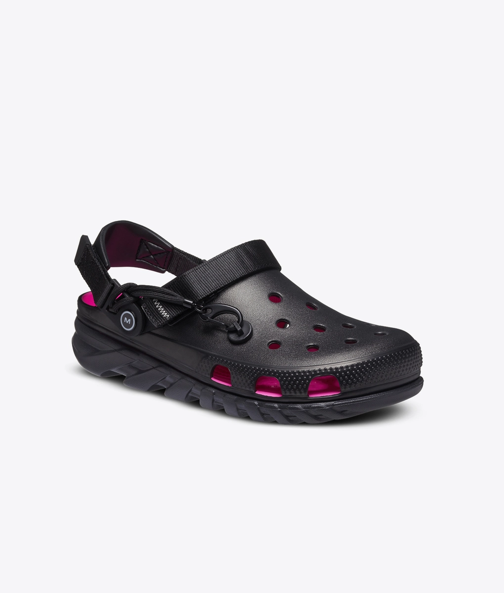 post malone crocs black pink