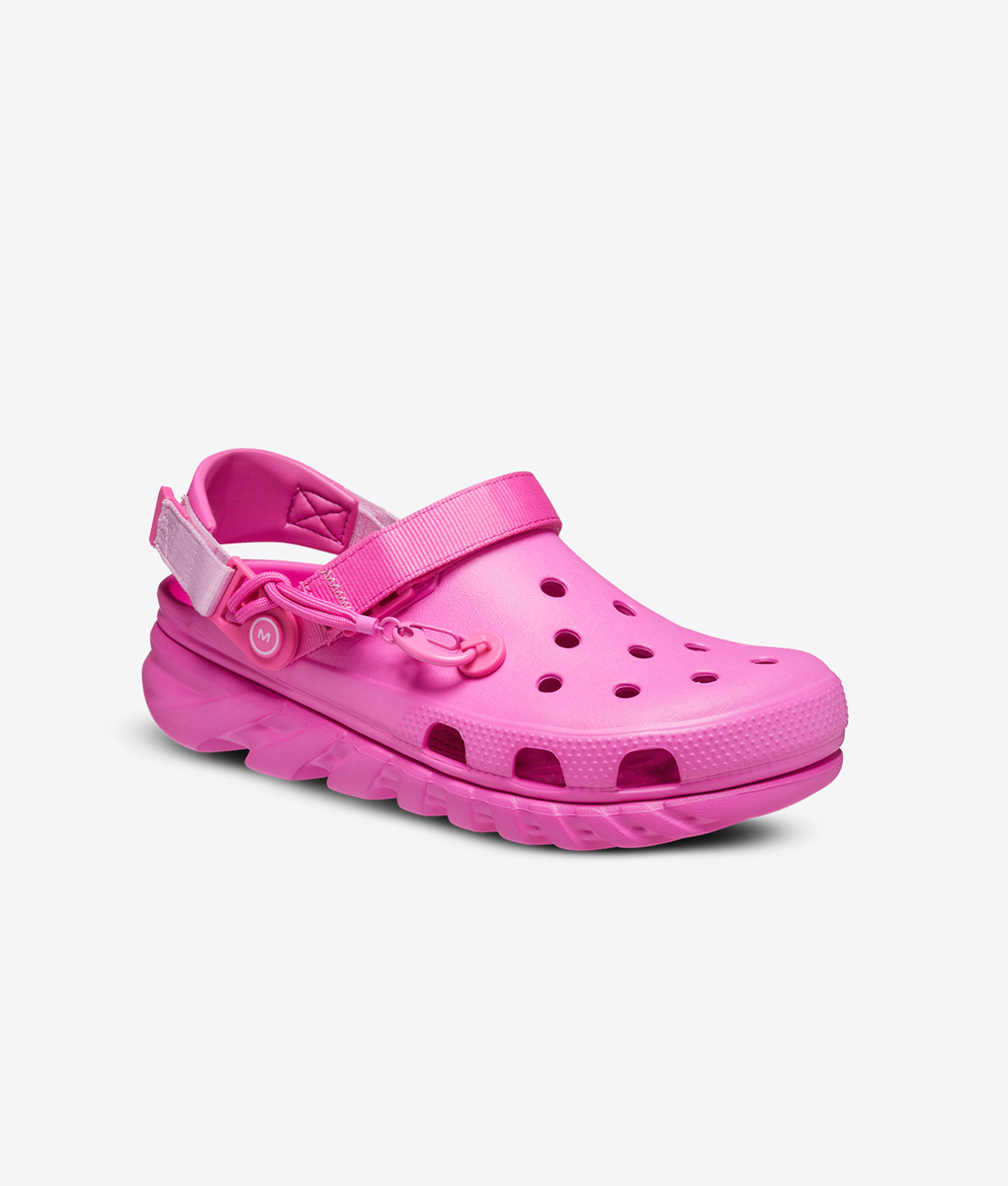 crocs duet max 2 pink