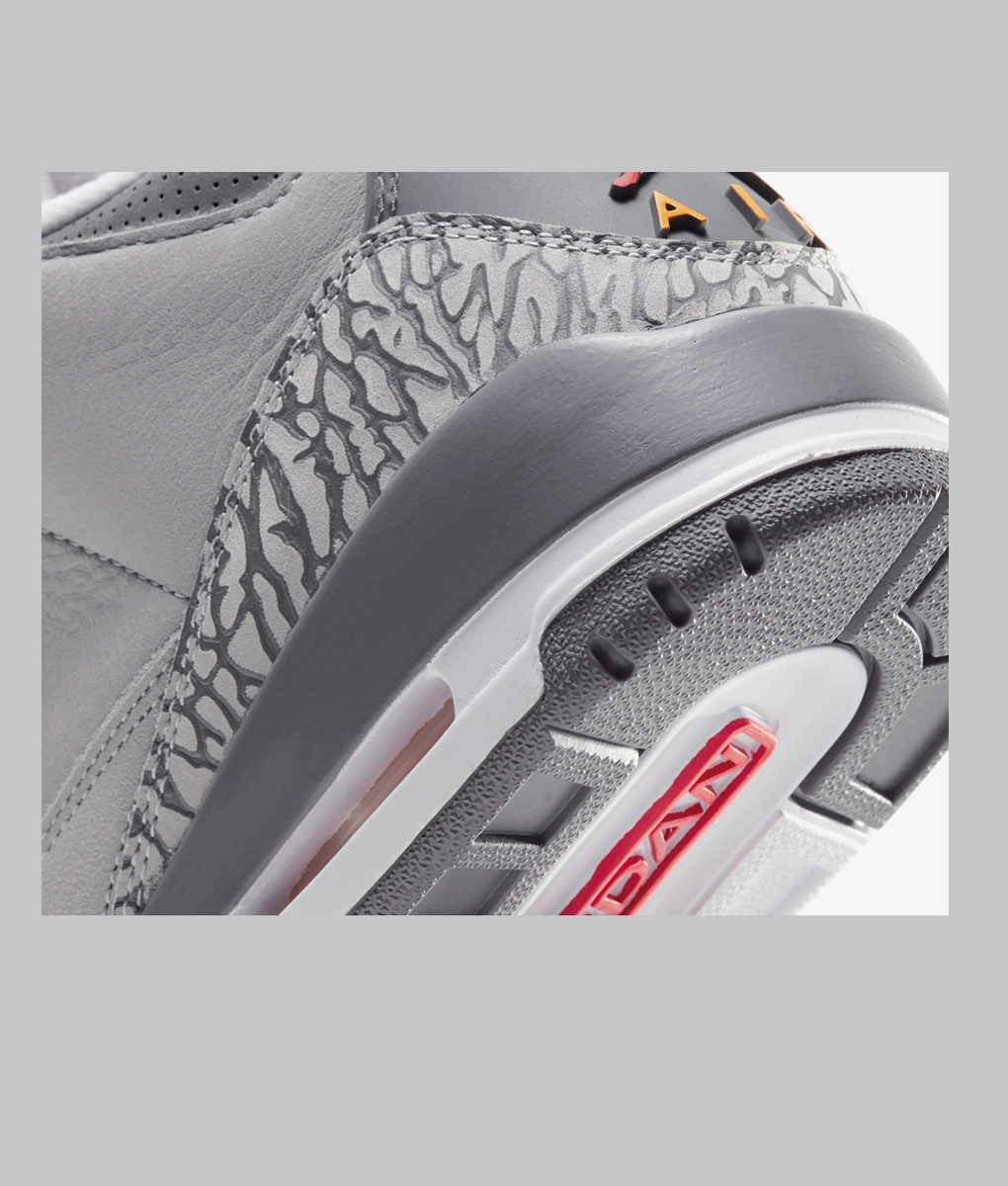 air jordan 3 silver sport red