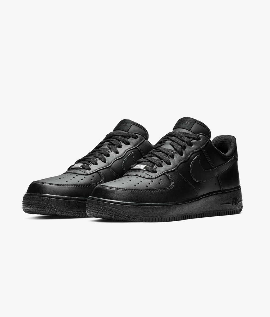 Nike - NIKE AIR FORCE 1 '07 BLACK l BUY Men's Sneakers Online at