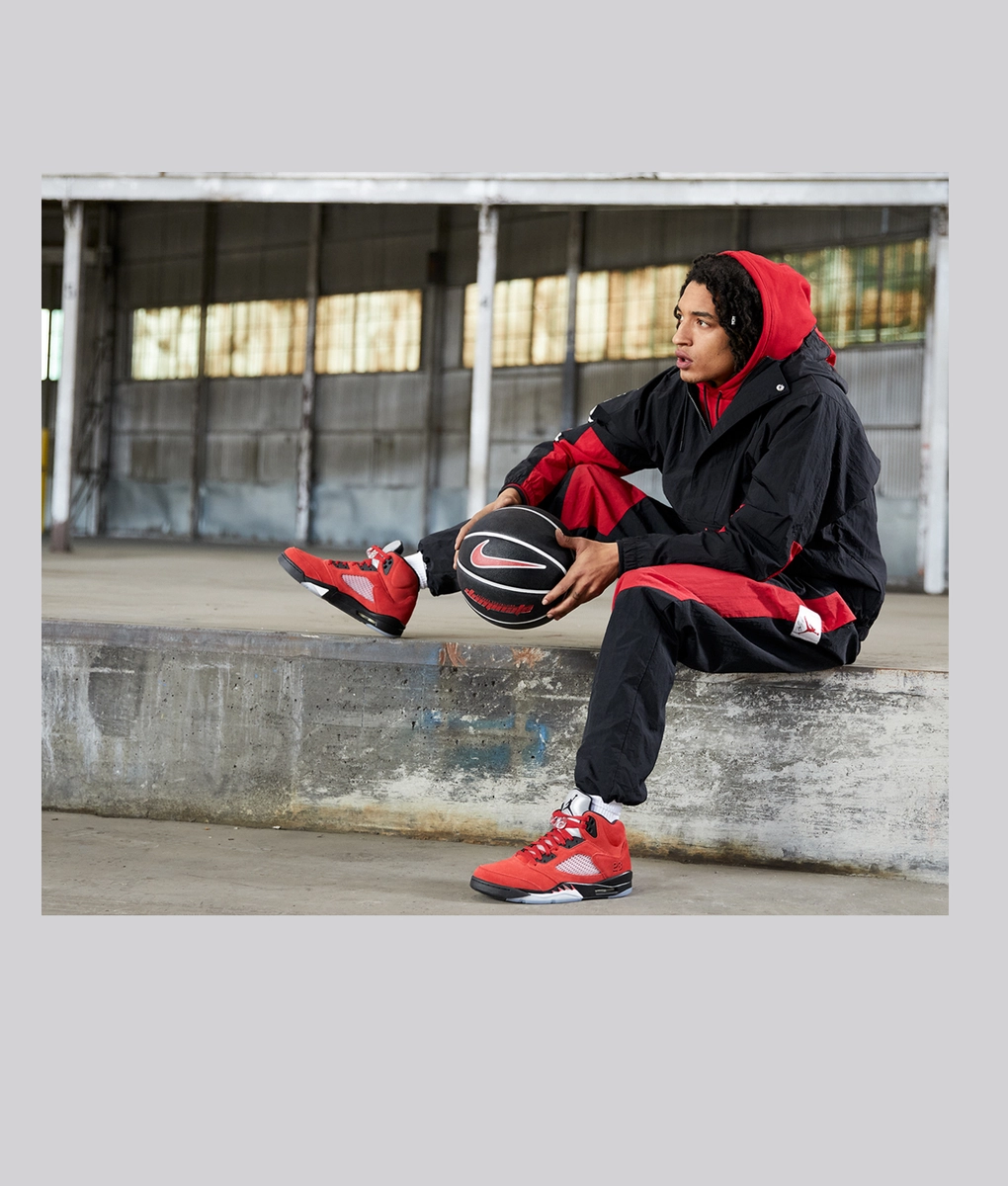 靴 Air Jordan 5 Retro Varsity Red 9.5 2021 Nike Air Jordan Retro 5 