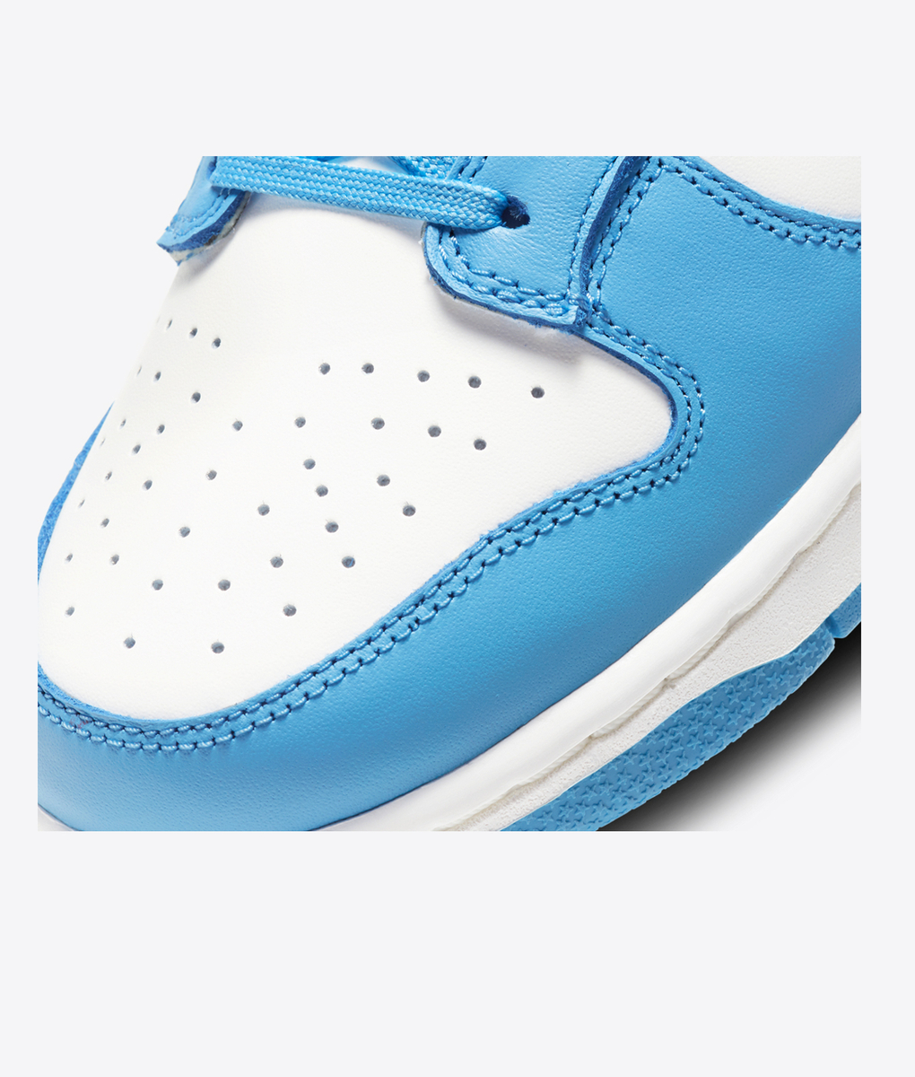 nike dunk low sail coast university gold