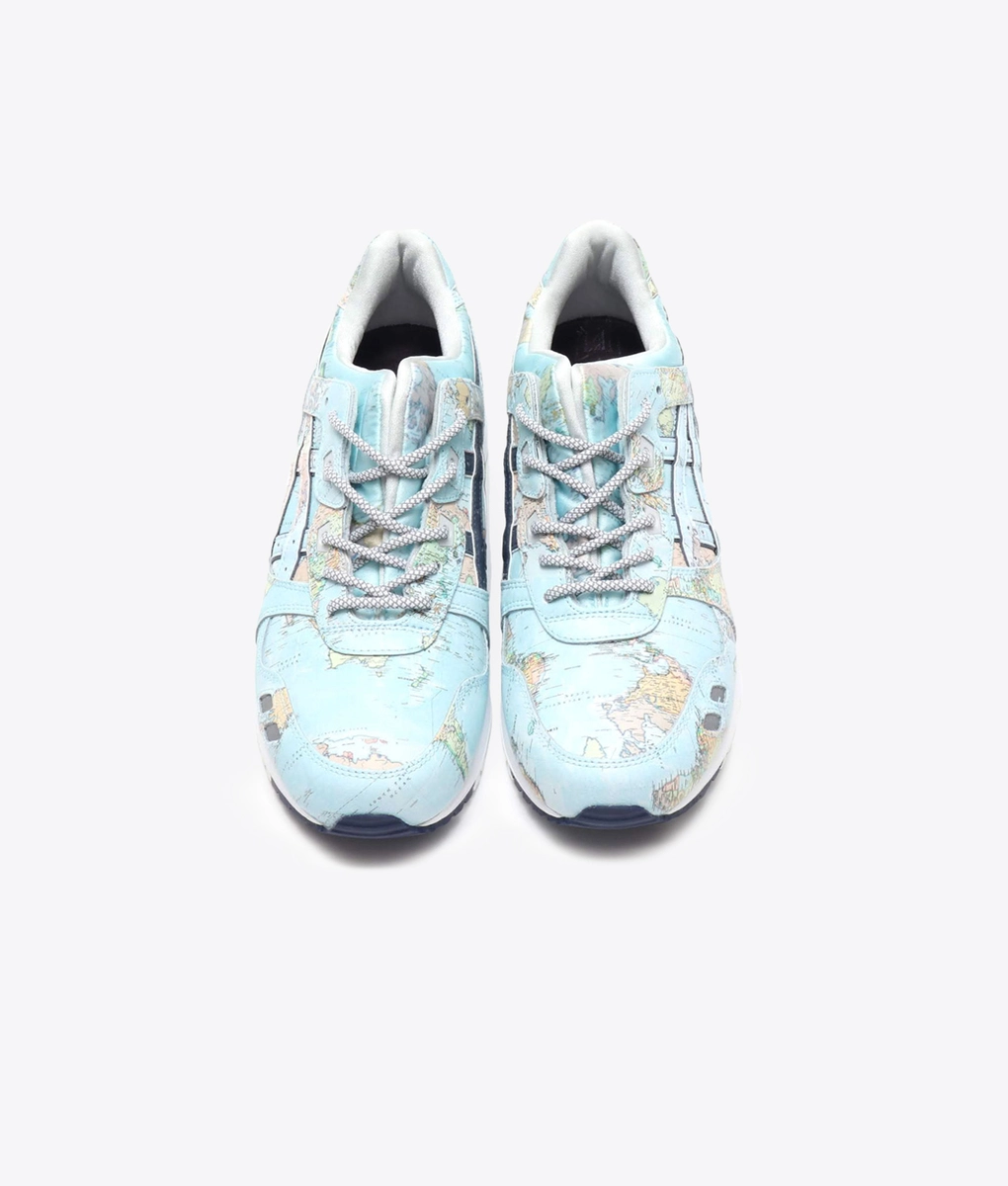asics gel lyte 3 world map
