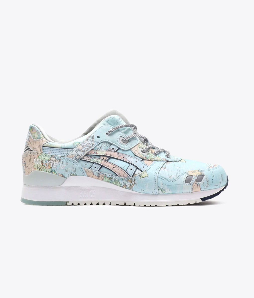 ASICS - ASICS TIGER X ATMOS GEL-LYTE III 'WORLD MAP' - VegNonVeg