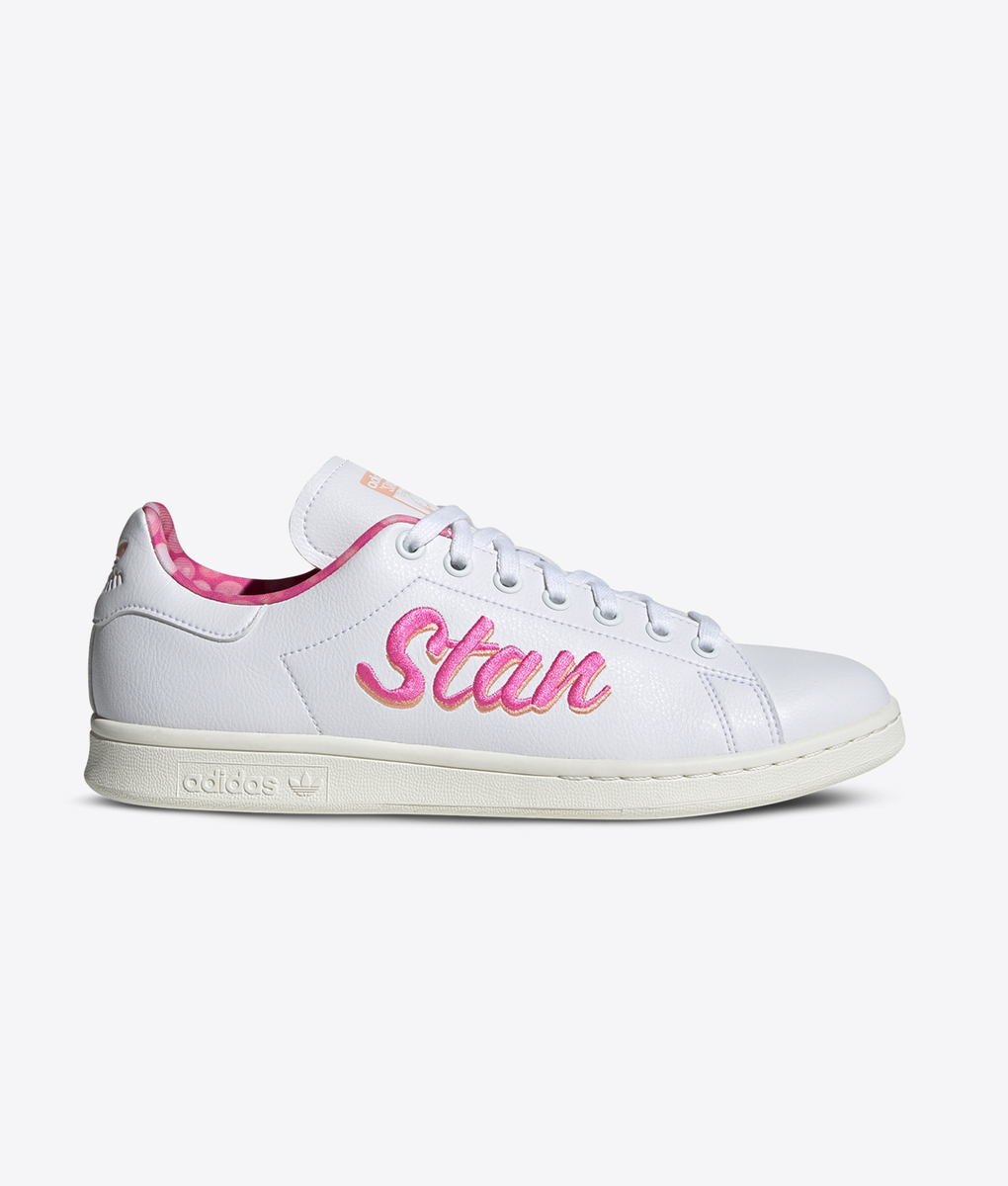 adidas gazelle silver green womens adidas Originals Stan Smith J Ftwr White/Bold Pink – Heppo.com