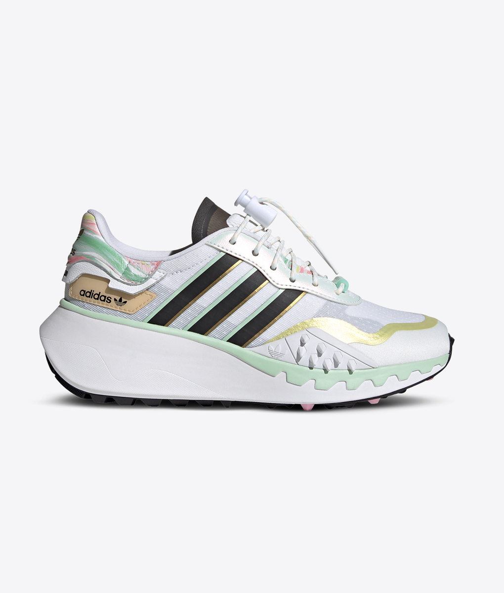 adidas gazelle silver green womens New Adidas Originals Choigo Black Shoes Women's Size 6.5 Sneakers FY65   Zhamoz