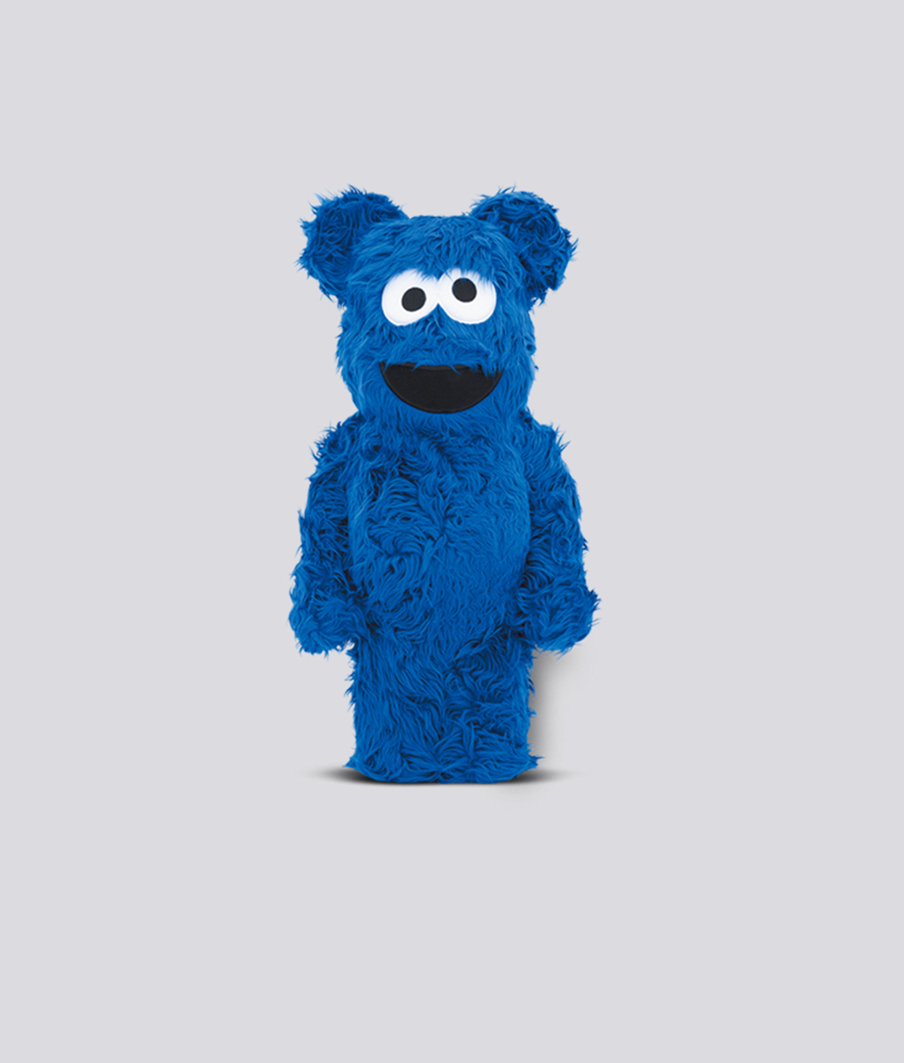 Bearbrick - BeRbrick Cookie Monster Costume Ver 1000 - VegNonVeg