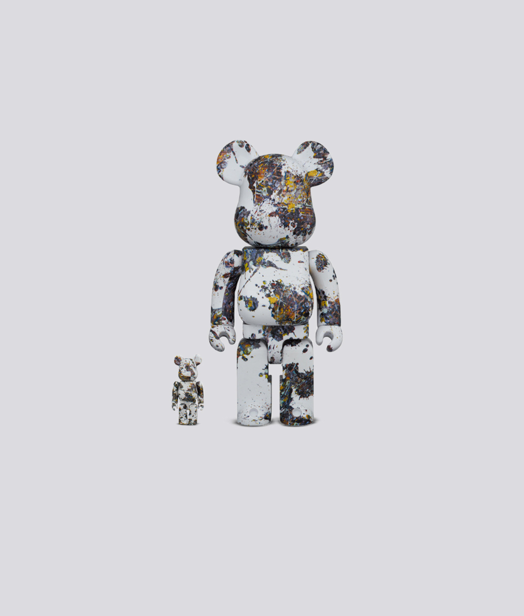 Bearbrick - BeRbrick Jackson Pollock Studio Splash 100 400Set